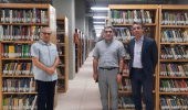 بازدید از کتابخانه مرکزی دانشگاه علامه طباطبایی