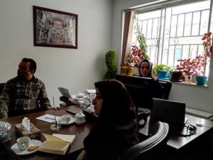 جلسه با نمایندۀ شرکت نالج‌ای (Knowledge E)
