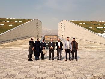 بازدید هیئت دانشگاه هرات از کتابخانه مرکزی و مرکز اسناد دانشگاه علامه طباطبائی