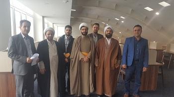 بازدید مسئول نهاد  نمایندگی مقام معظم رهبری در دانشگاه علامه طباطبائی به همراه معاون و کارشناسان از کتابخانه مرکزی و مرکز اسناد