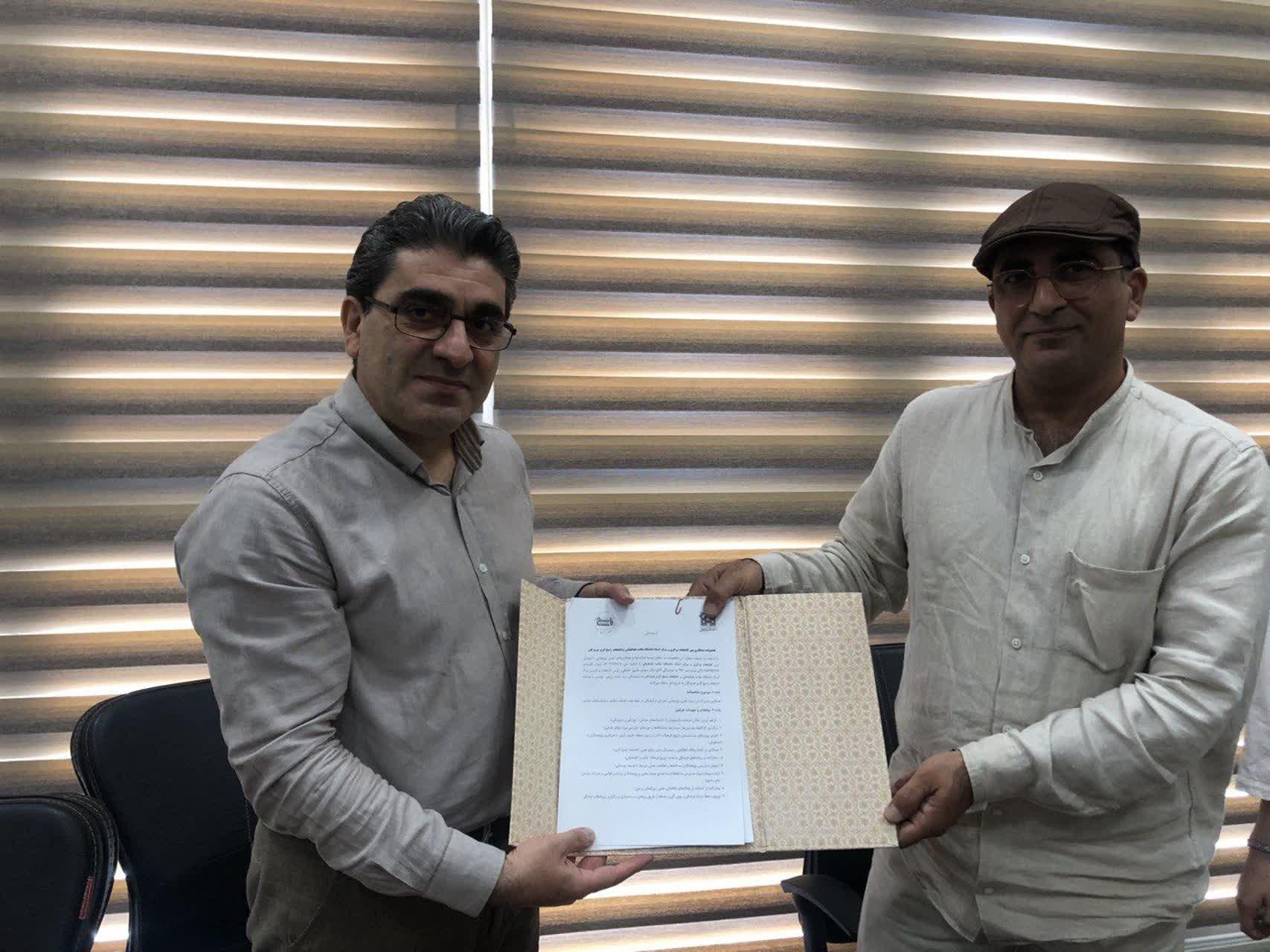 امضای تفاهم‌نامه کتابخانه مرکزی و مرکز اسناد دانشگاه و کتابخانه راسخ گزیر